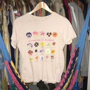 Language of Flowers Short Sleeve Tee (T-Shirt)